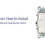 Leviton Presents: How To Install A Decora Combination Device With   Double Switch Wiring Diagram