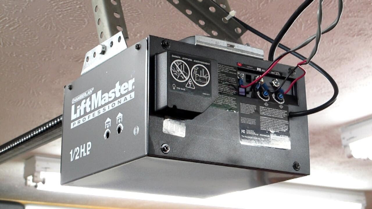 Chamberlain Garage Door Opener Sensor Wiring Diagram