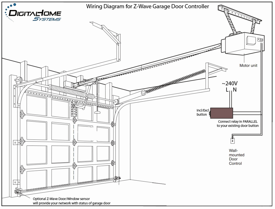 Liftmaster Professional 1 2 Hp Garage Door Opener Luxury Liftmaster - Liftmaster Wiring Diagram