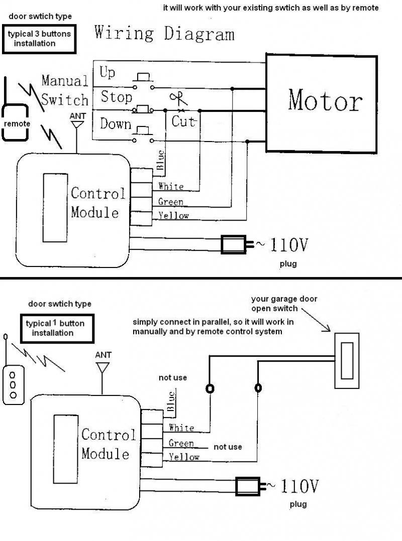 Liftmaster Wiring Diagram Sensors | Manual E-Books - Liftmaster Garage Door Opener Wiring Diagram