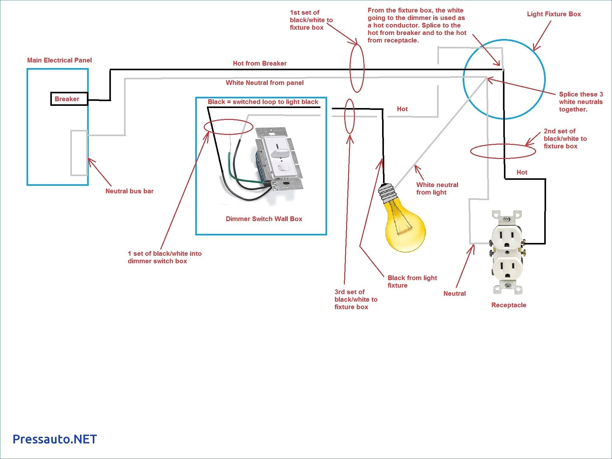 Light Switch Outlet Combo Wiring Diagram Fresh Wiring Diagram Switch - Light Switch Outlet Combo Wiring Diagram