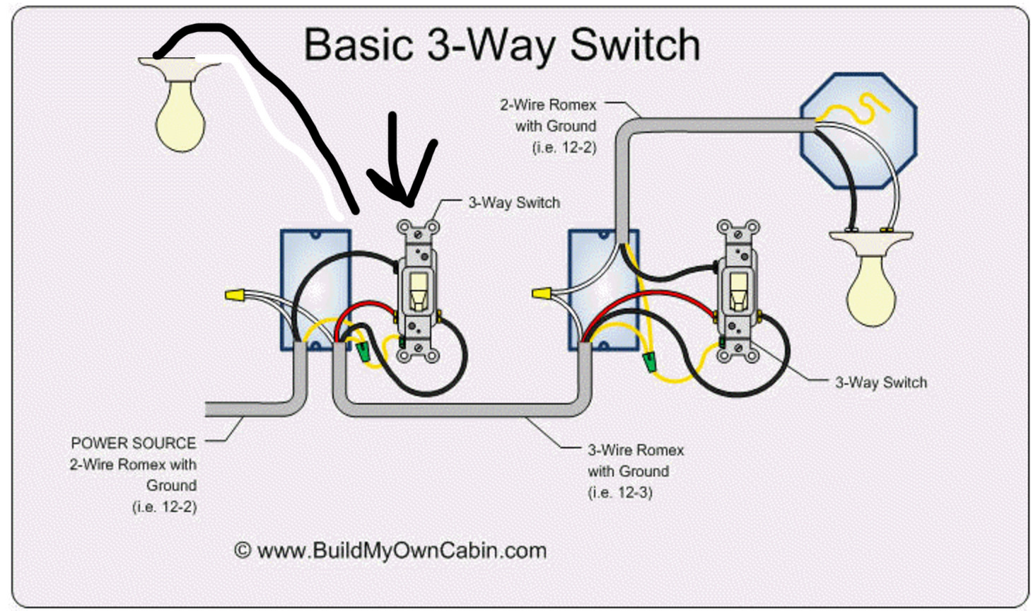 3 Way Switch Schematic