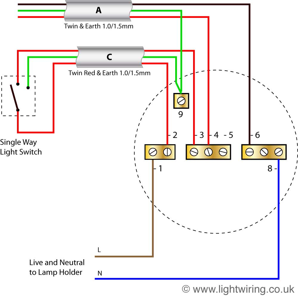 Lighting Wiring Diagram | Light Wiring - 3 Way Light Switch Wiring Diagram