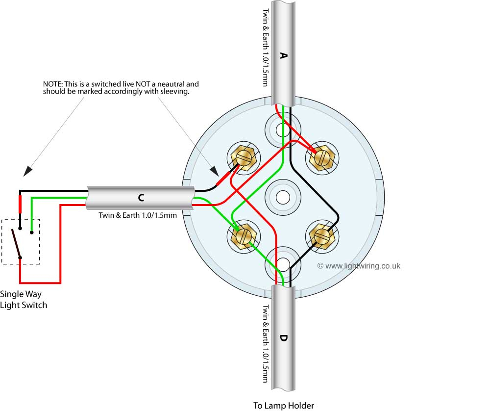 Lighting Wiring Diagram | Light Wiring - Wiring Diagram Light Switch