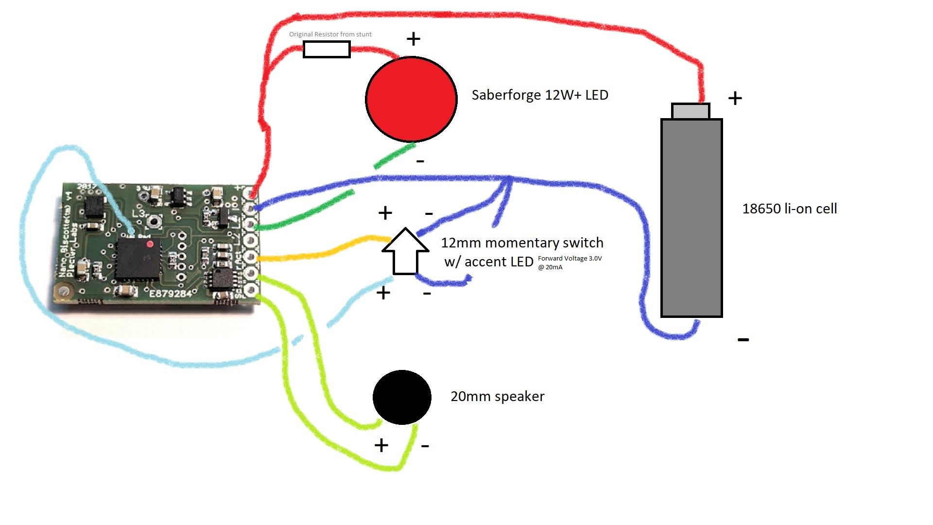 Nano Biscotte V4 Wiring Diagram