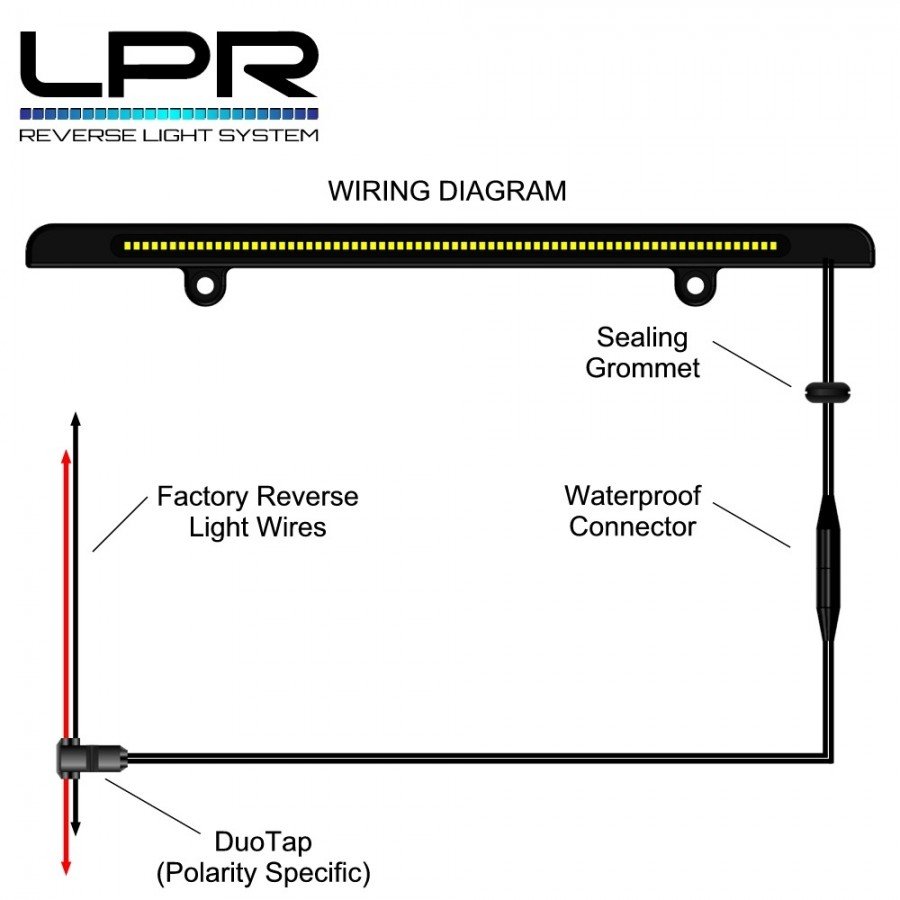 Lpr Led Back Up Light - Reverse Light Wiring Diagram