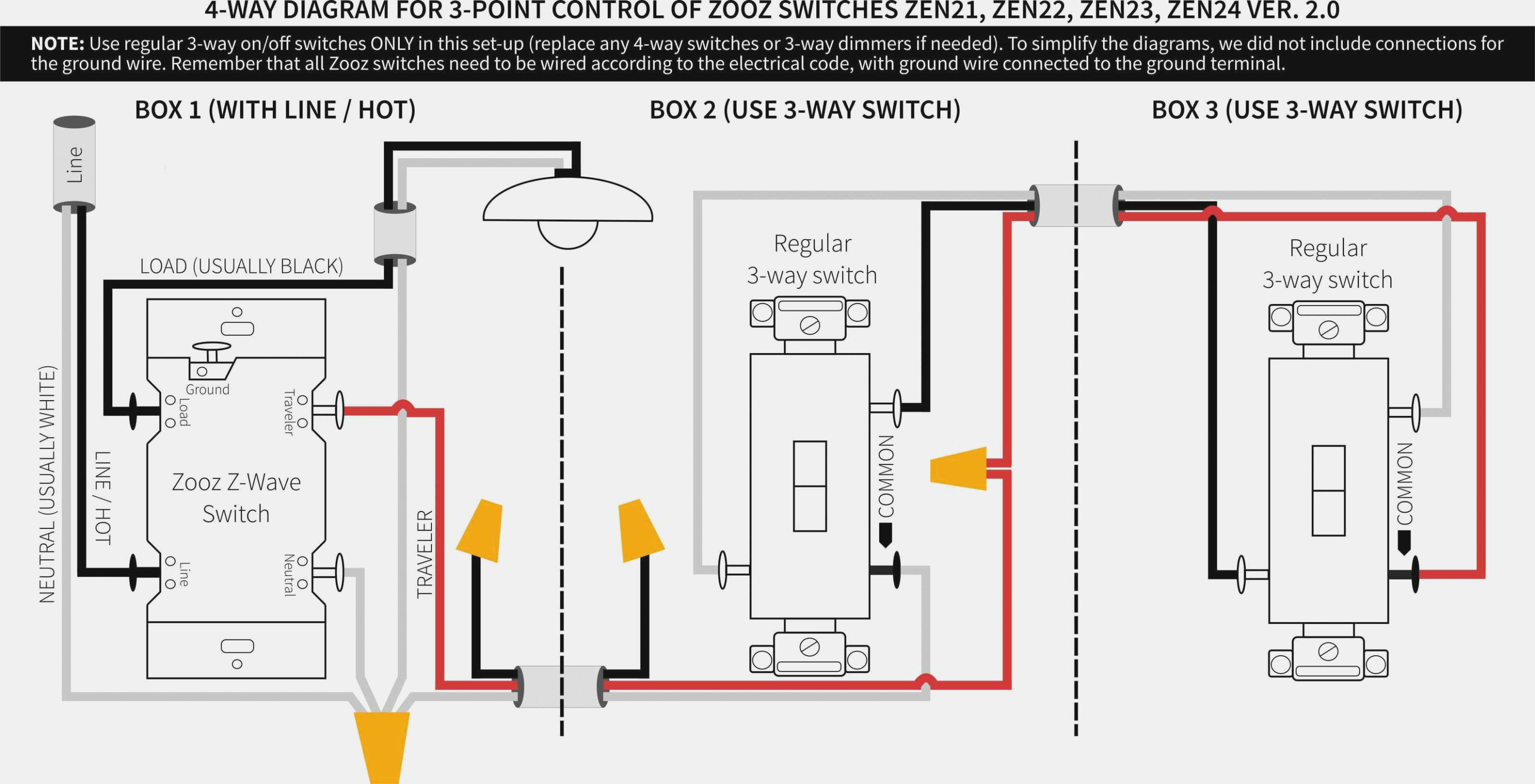 Three Way Dimmer Switch Wiring Diagram