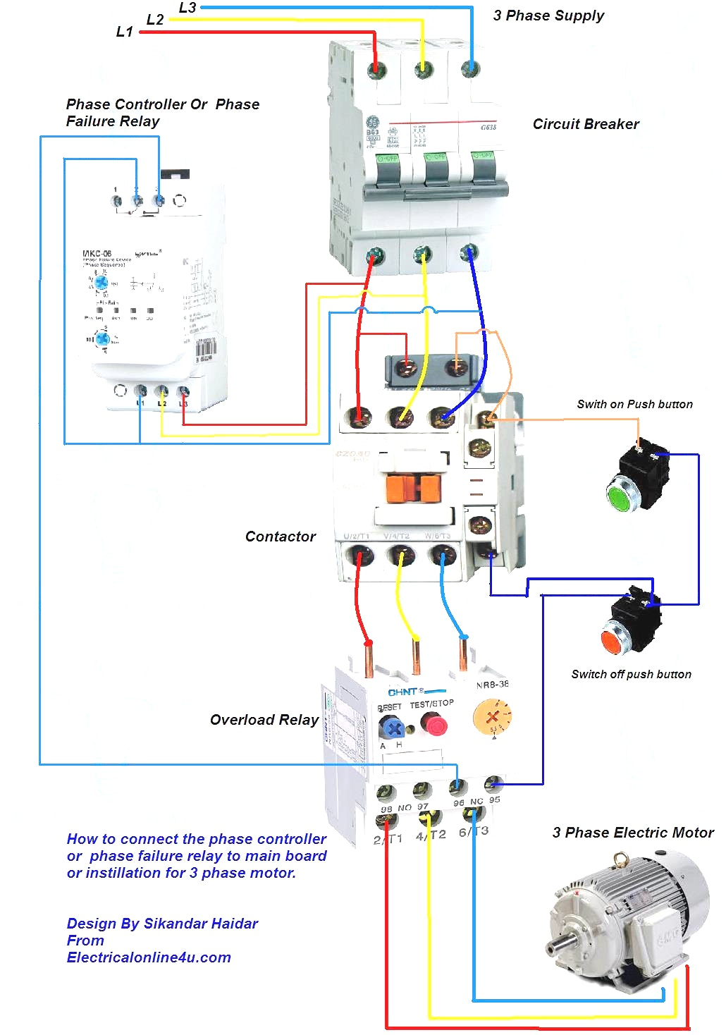 Magnetic Contactor Wiring Diagram Stylesync Me And Of In Magnetic - Magnetic Starter Wiring Diagram