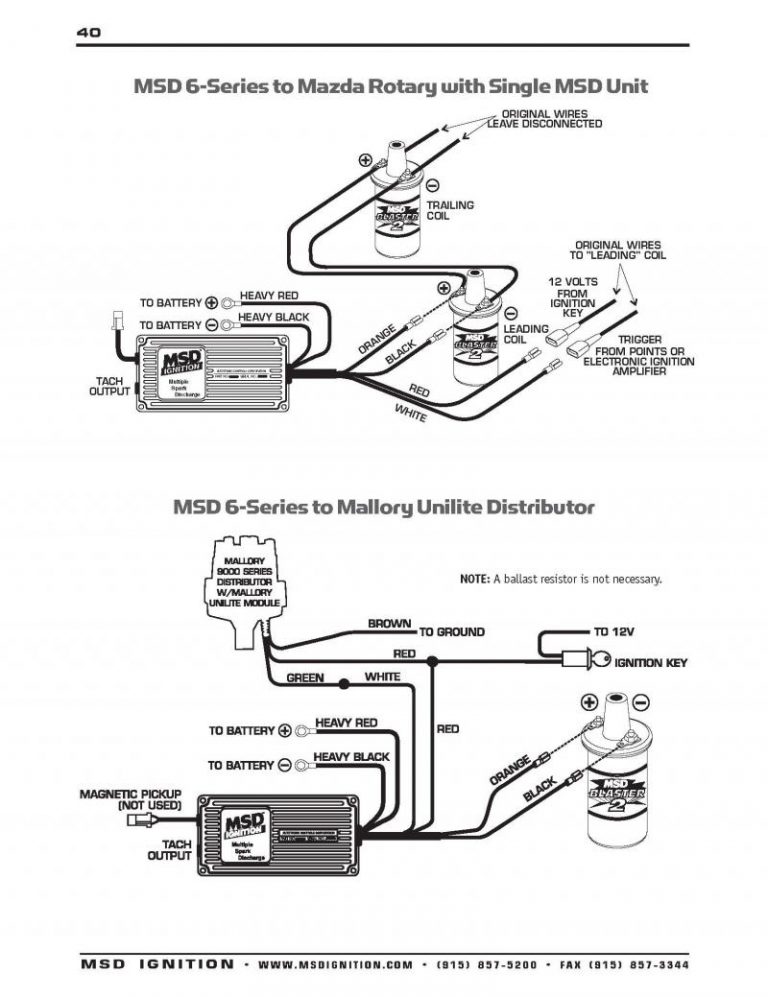 Mallory Wiring Diagram Ignition Kits Chevy