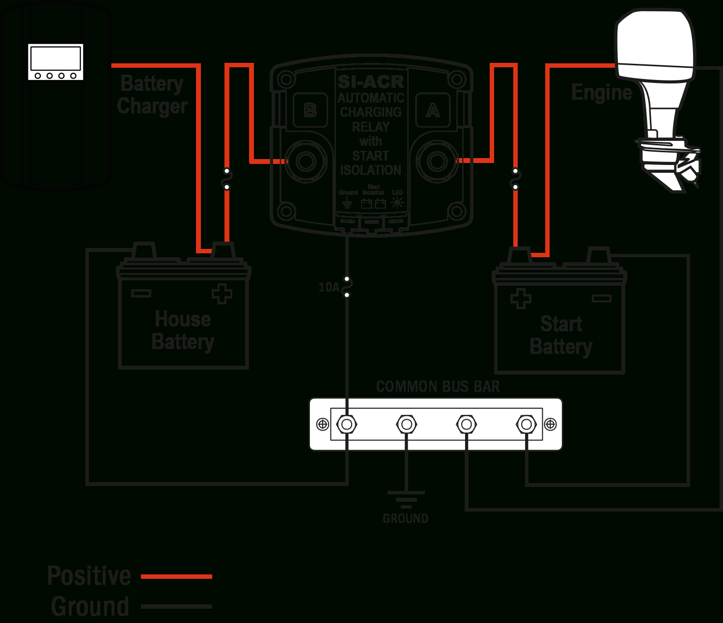 Marine Battery Switch Wiring Diagram 3 | Wiring Diagram - 3 Battery Boat Wiring Diagram
