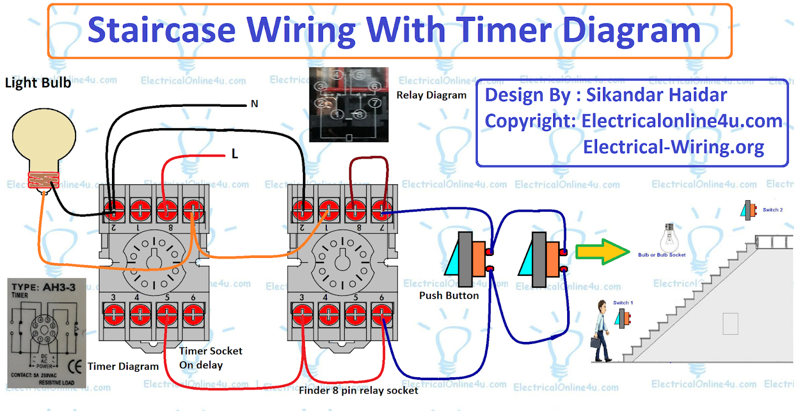 Mars Time Delay Relay Wiring Diagram | Manual E-Books - Time Delay Relay Wiring Diagram