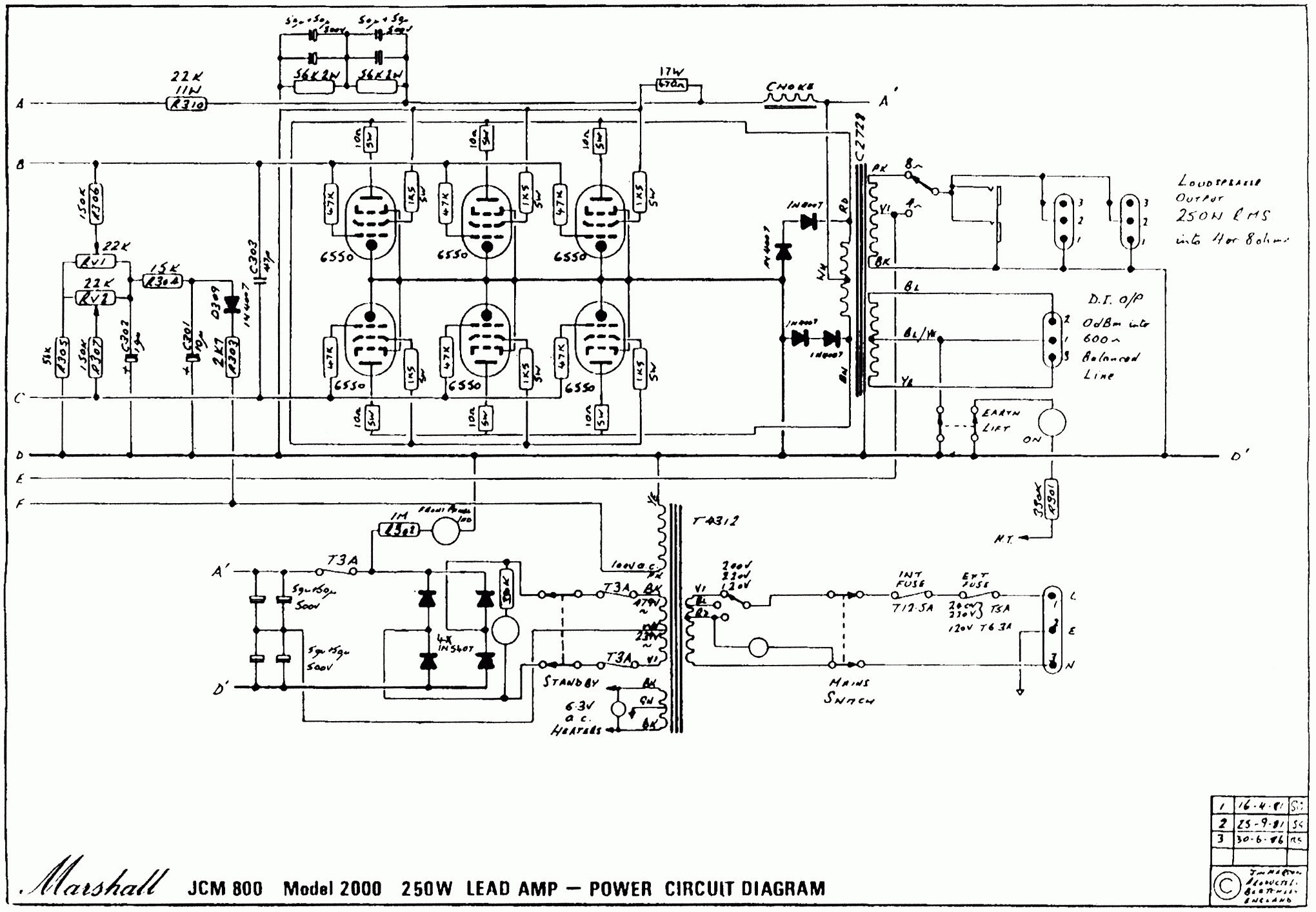 Marshall Schema's - Mercury 8 Pin Wiring Harness Diagram