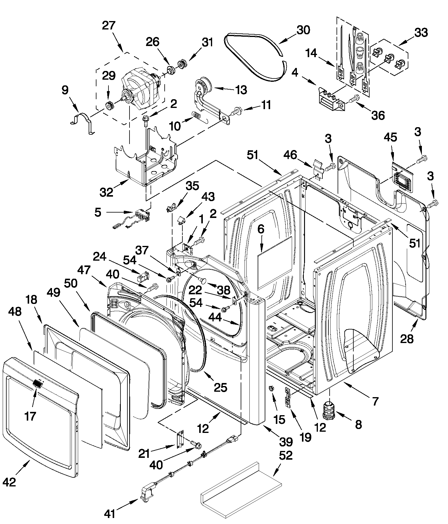 maytag centennial dryer parts