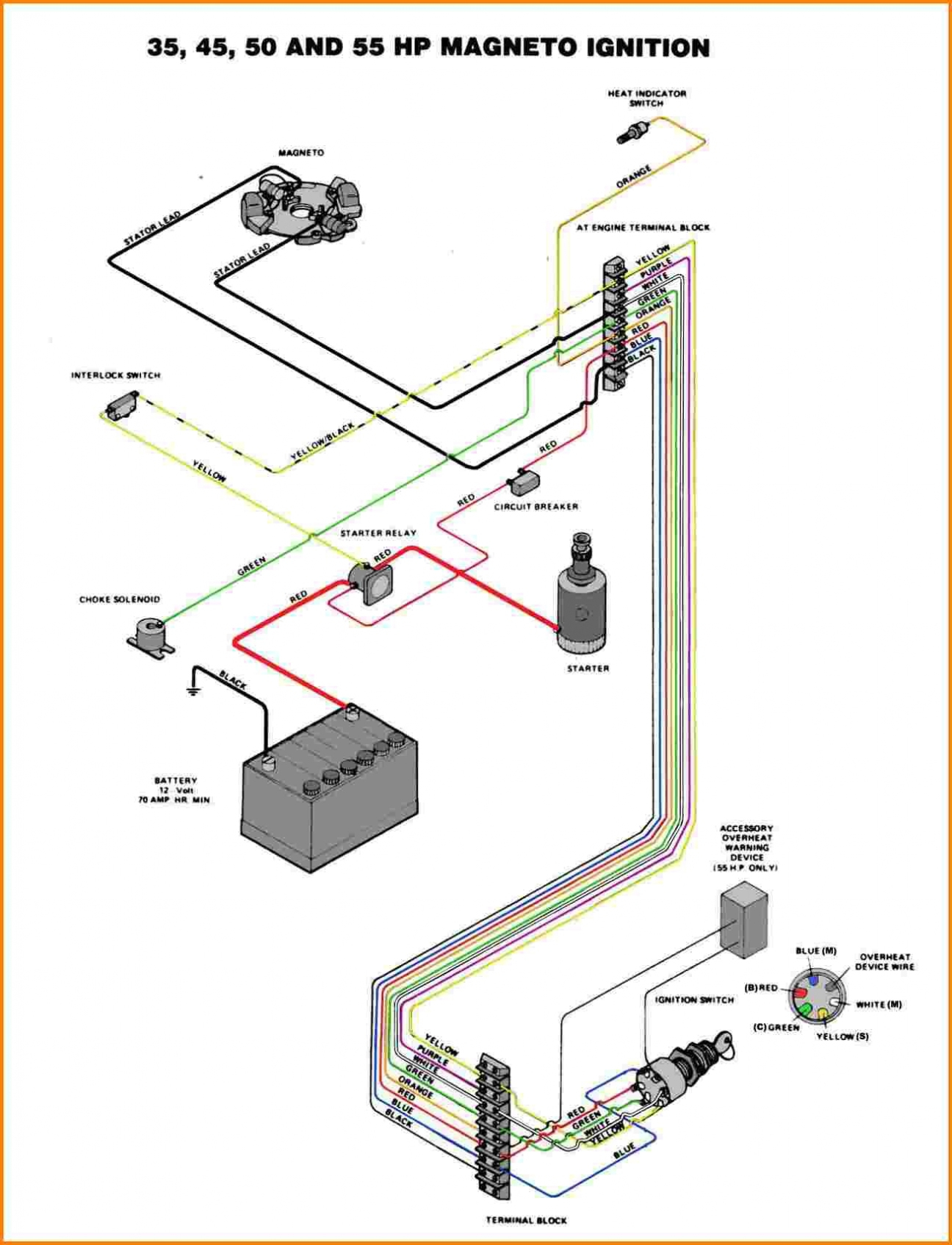 Mercury 150 V6 Wiring Diagrams | Manual E-Books - Mercury Outboard