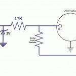Microcontroller   How To Monitor An Alternator Exciter Wire With Mcu   Alternator Exciter Wiring Diagram