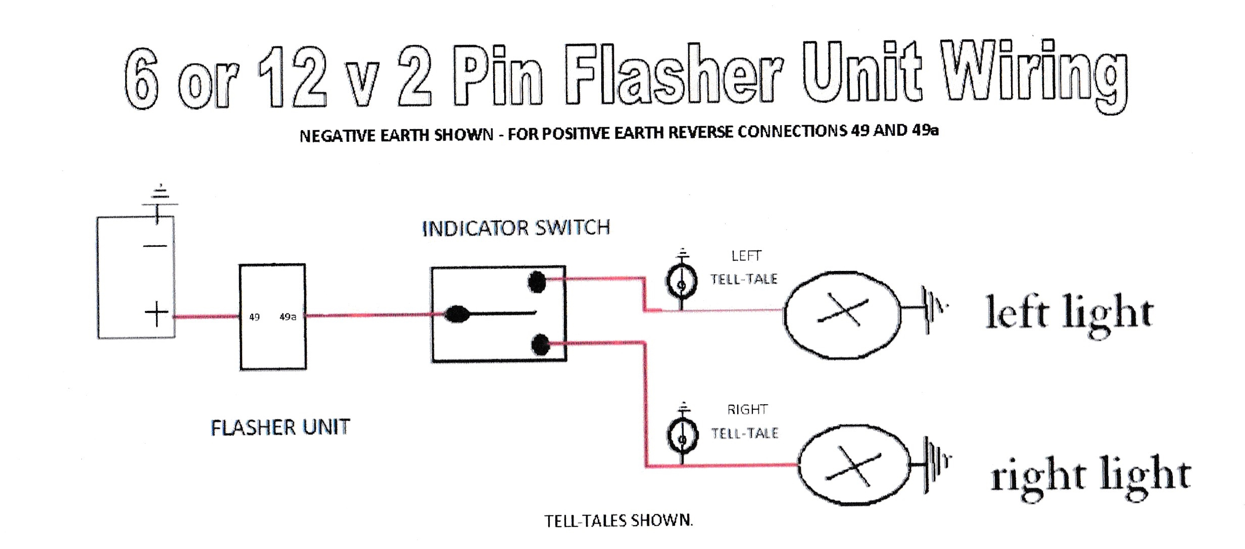 3 Pin Flasher Relay Wiring Diagram - Cadician's Blog