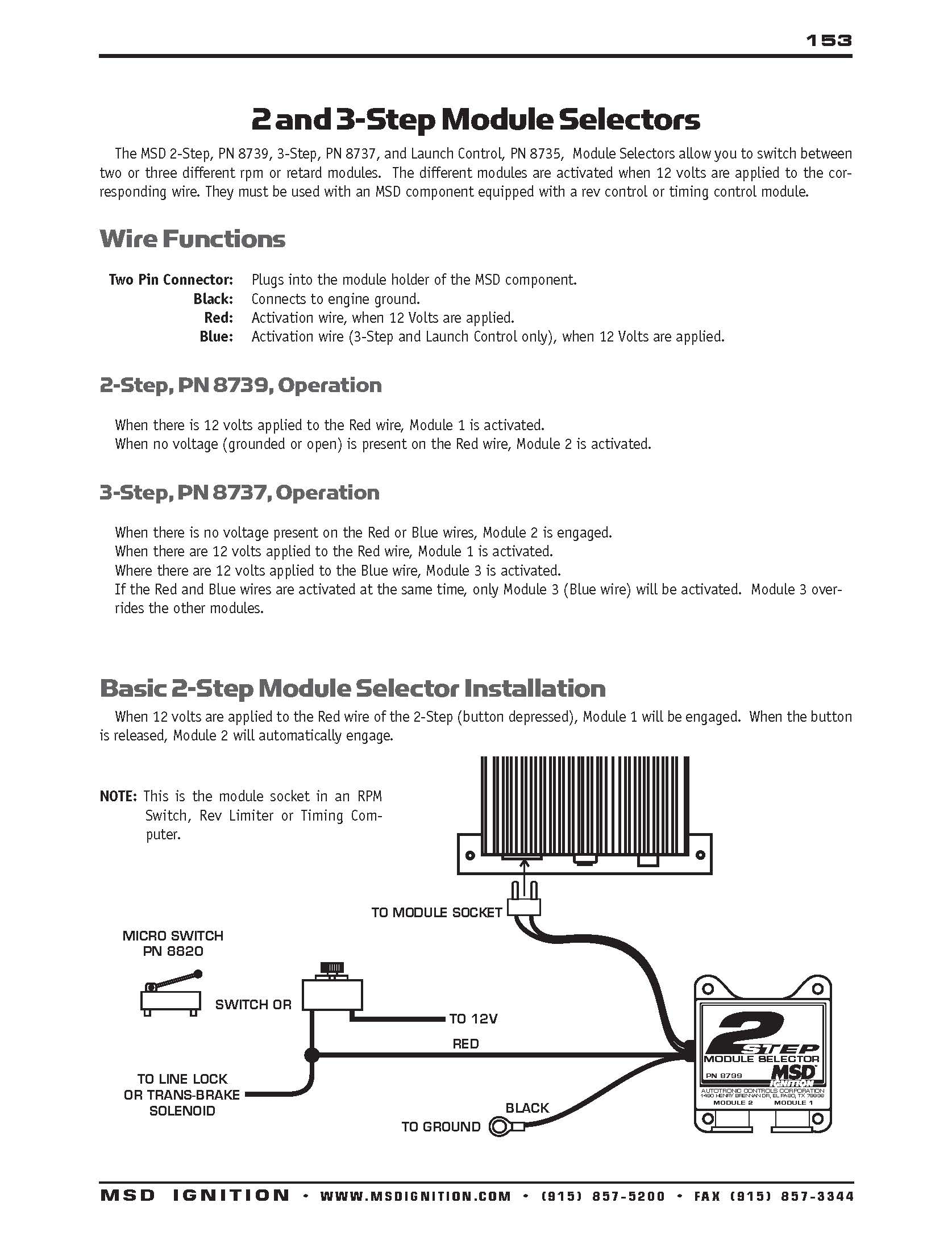 Msd 2 Step Wiring Diagram | Manual E-Books - Msd 2 Step Wiring Diagram