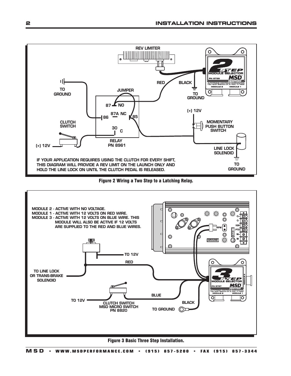 Msd 2 Step Wiring Diagram | Manual E-Books - Msd 2 Step Wiring Diagram