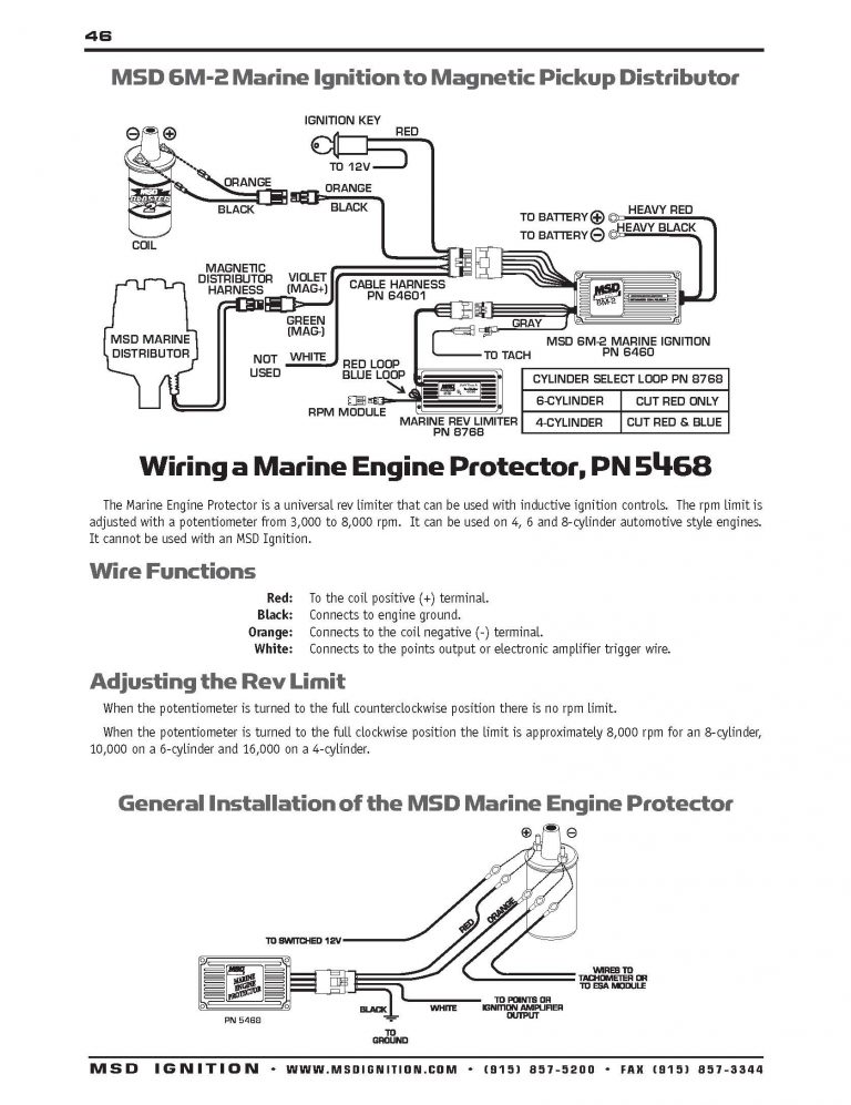 Msd 6425 Wiring Diagram For Tfi - Great Installation Of Wiring Diagram ...