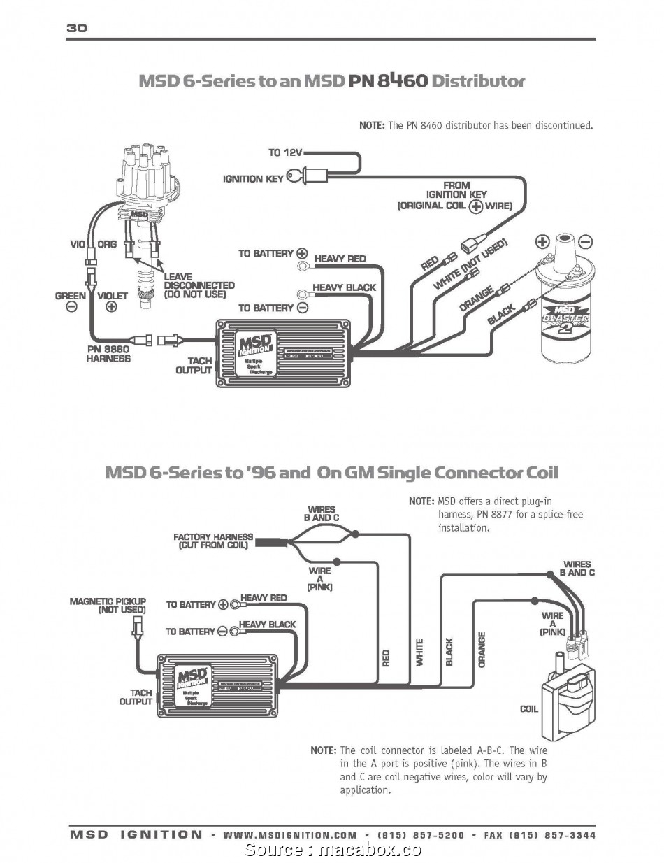 Msd 6Al Wiring Diagram Ford Cadician's Blog