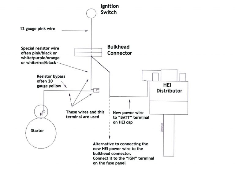 Msd 6Al Wiring Diagram Hei Copy Accel Distributor And Delco Remy - Msd ...