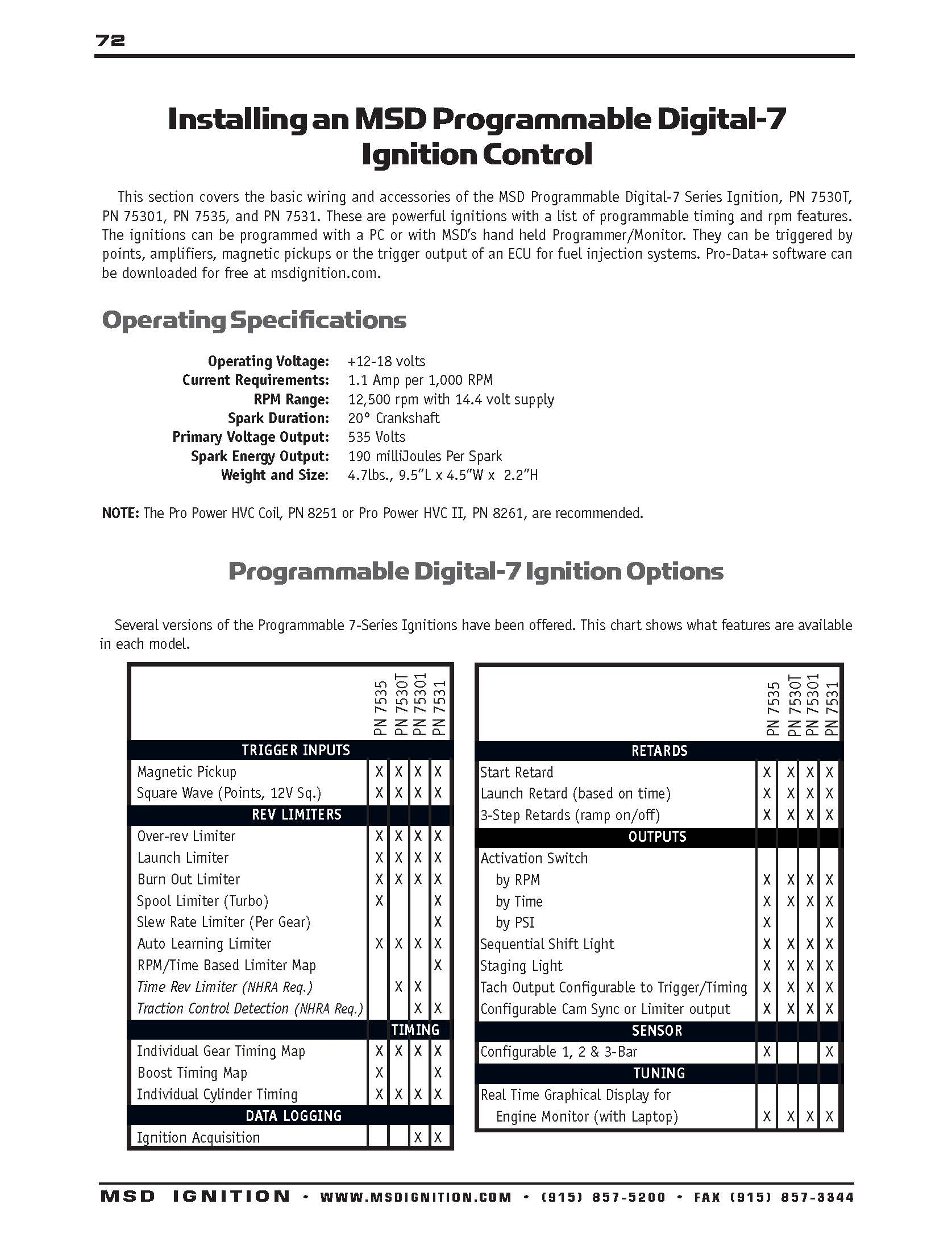Msd Digital 6 Plus Wiring Diagram | Manual E-Books - Msd Digital 6 Plus Wiring Diagram