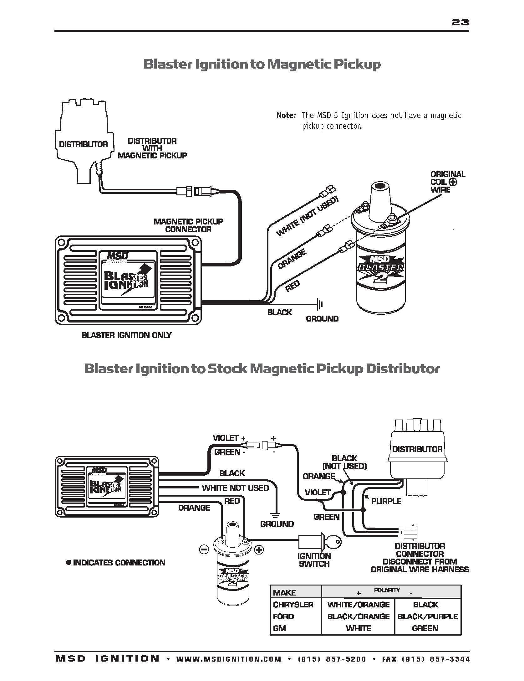 Msd Ignition Wiring Diagram - Wiring Diagrams Hubs - Msd Ignition Wiring Diagram Chevy