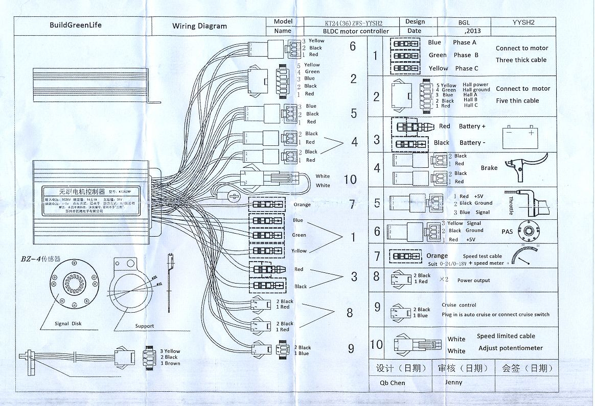 E Bike Controller Wiring Diagram | Wiring Diagram