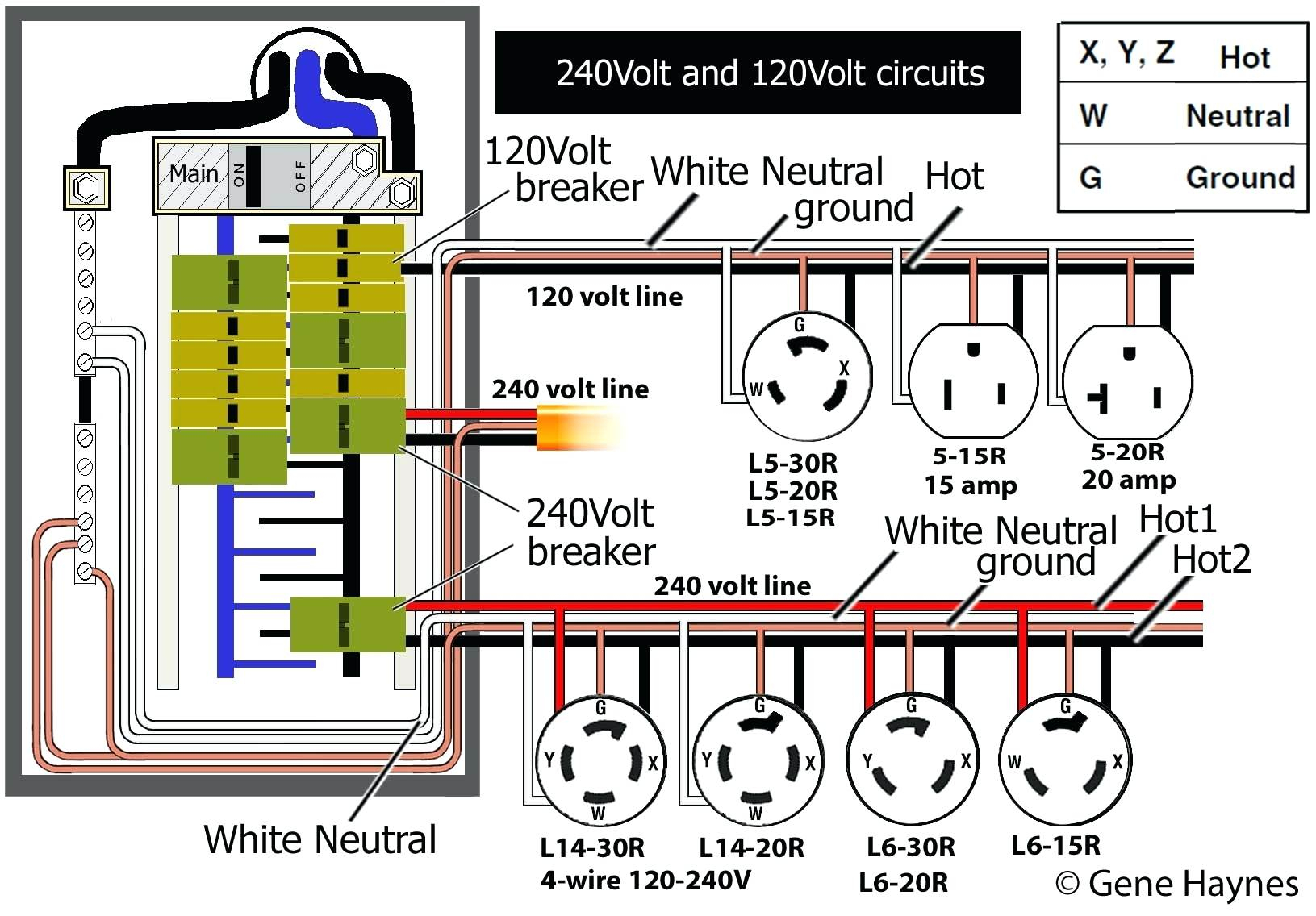 L14-30P Wiring Diagram.