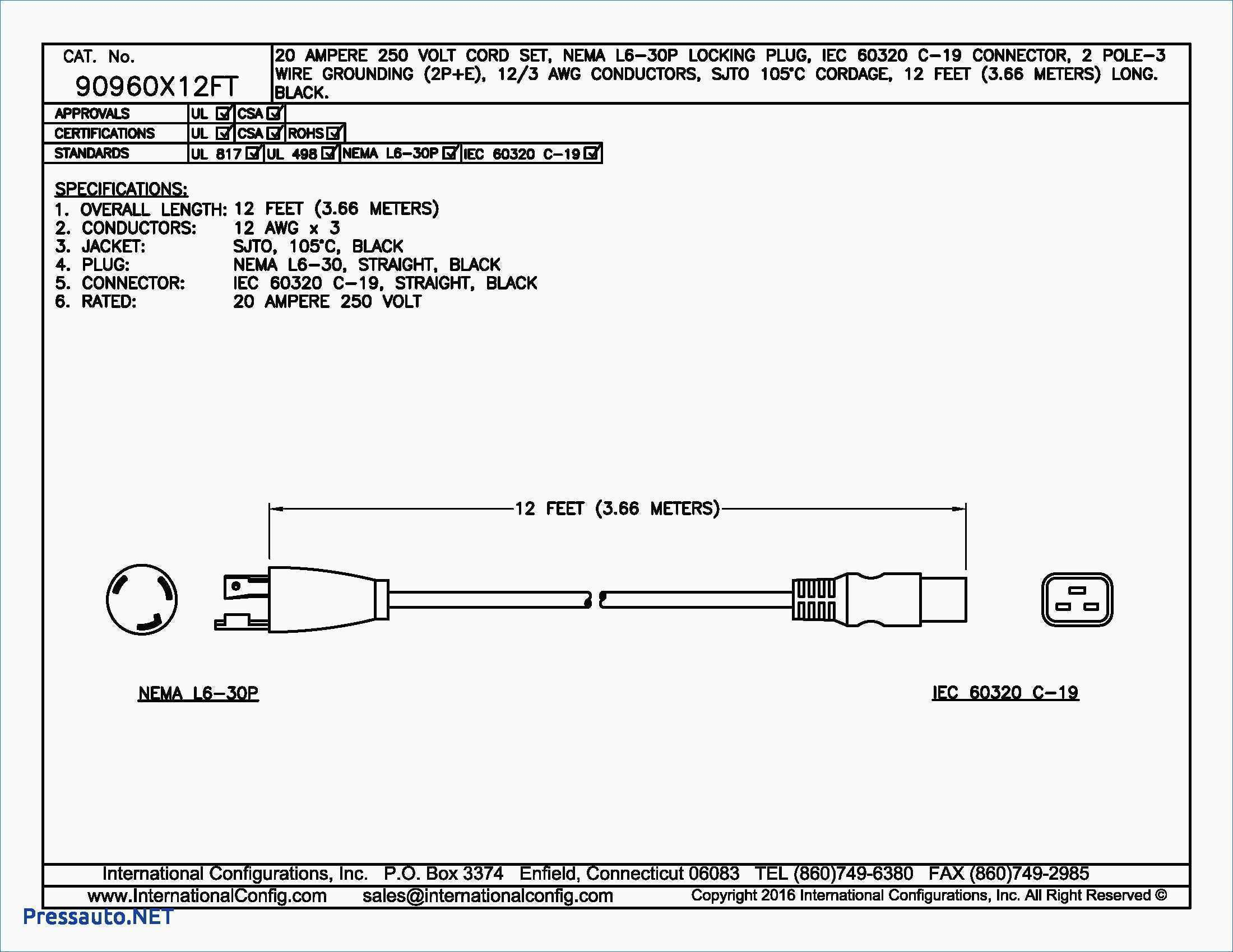 Nema L14-30 Wiring Diagram - Cadician's Blog