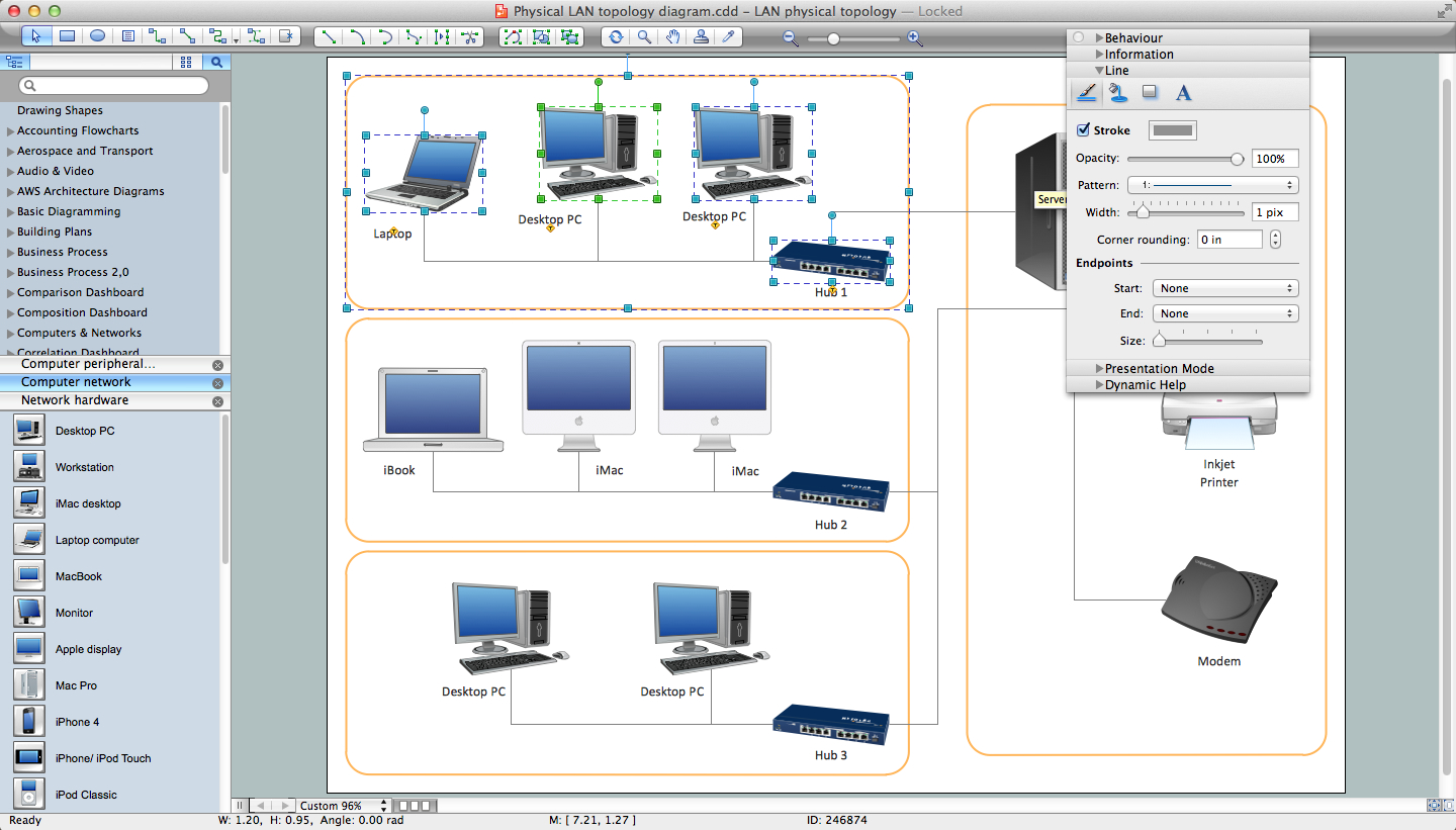 Network Printer | Quickly Create High-Quality Network Printer - Network Wiring Diagram