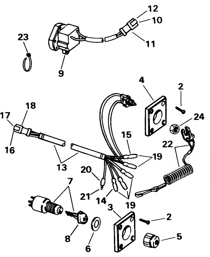 New Suzuki Outboard Key Switch Wiring Wiring Diagram Suzuki