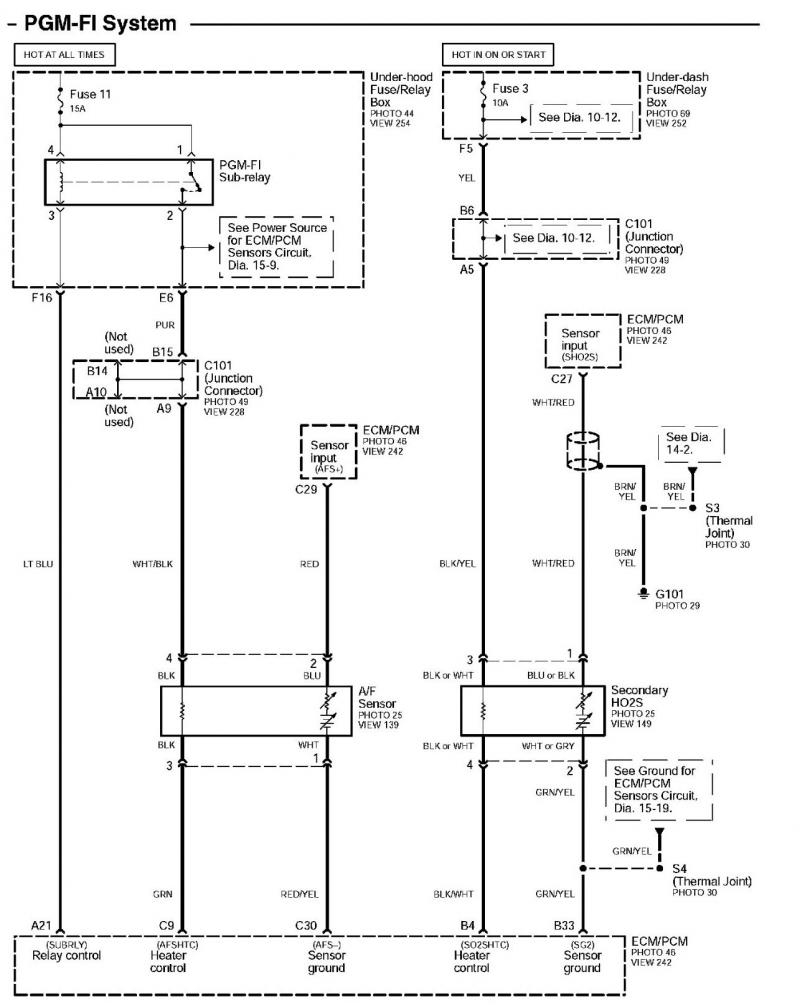 Newest 99 Civic O2 Sensor Wiring Diagram 4 Wire O2 Sensor Diagram - 4 Wire O2 Sensor Wiring Diagram