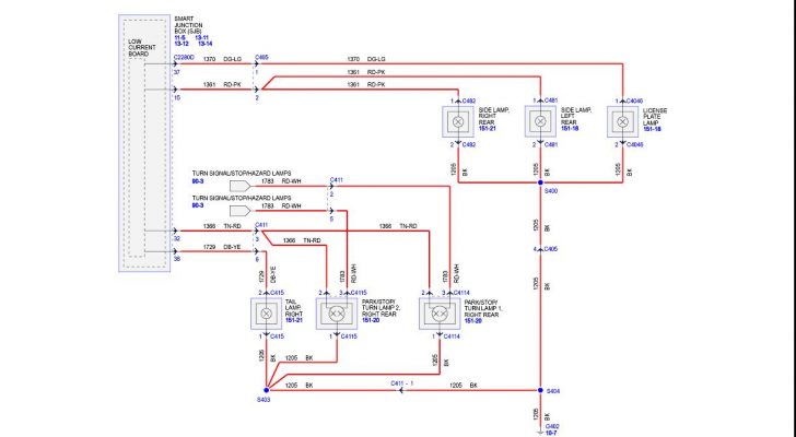 Nova Tail Light Wire Diagram 3 | Wiring Diagram - Stop/turn/tail Light