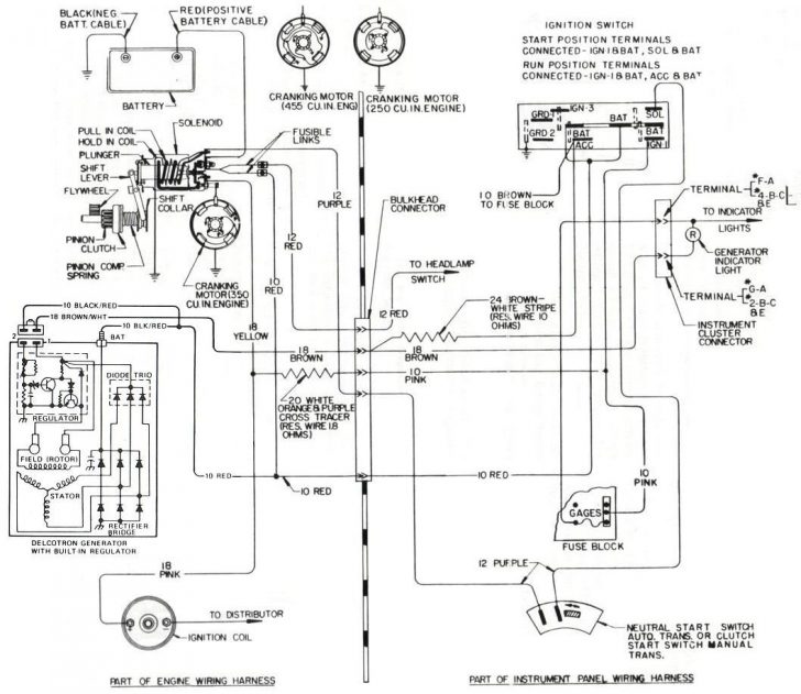 Older Alternator Wiring Diagram With Internal Regulator | Manual E ...