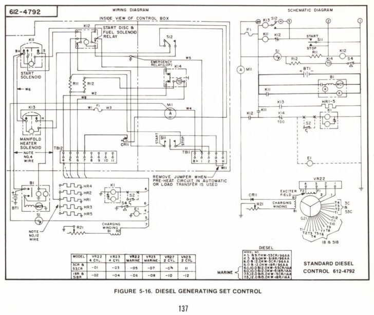 Onan Emerald 1 Genset Wiring Diagram | Manual E-Books - Onan Emerald 1