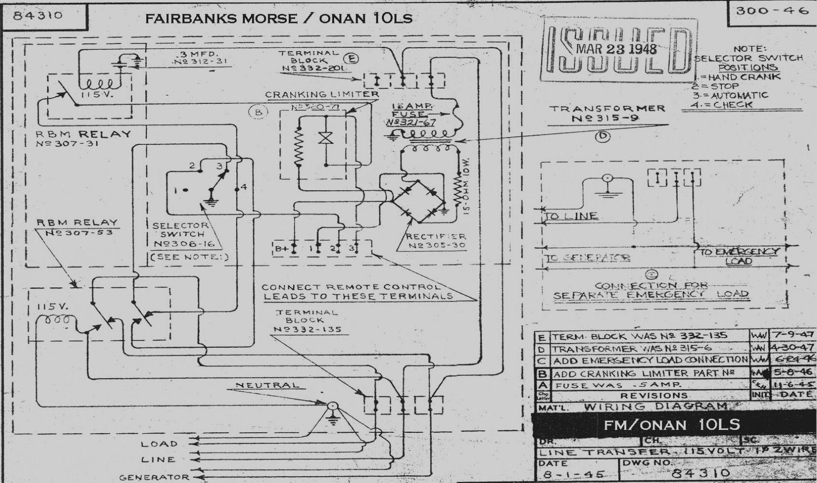 wiring diagram for onan 4000 generator