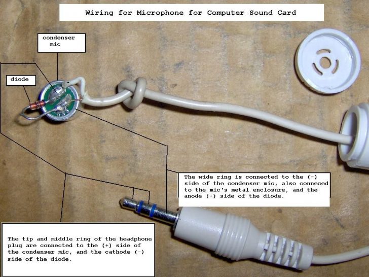 Pc Headset Mic Wiring Diagram Manual E Books Headphone With Mic