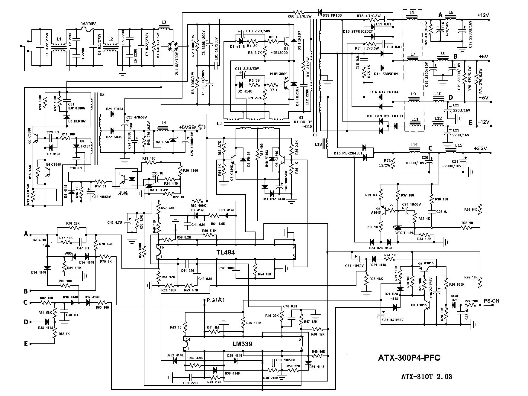 Bestec Atx-250-12Z Wiring Diagram from 2020cadillac.com