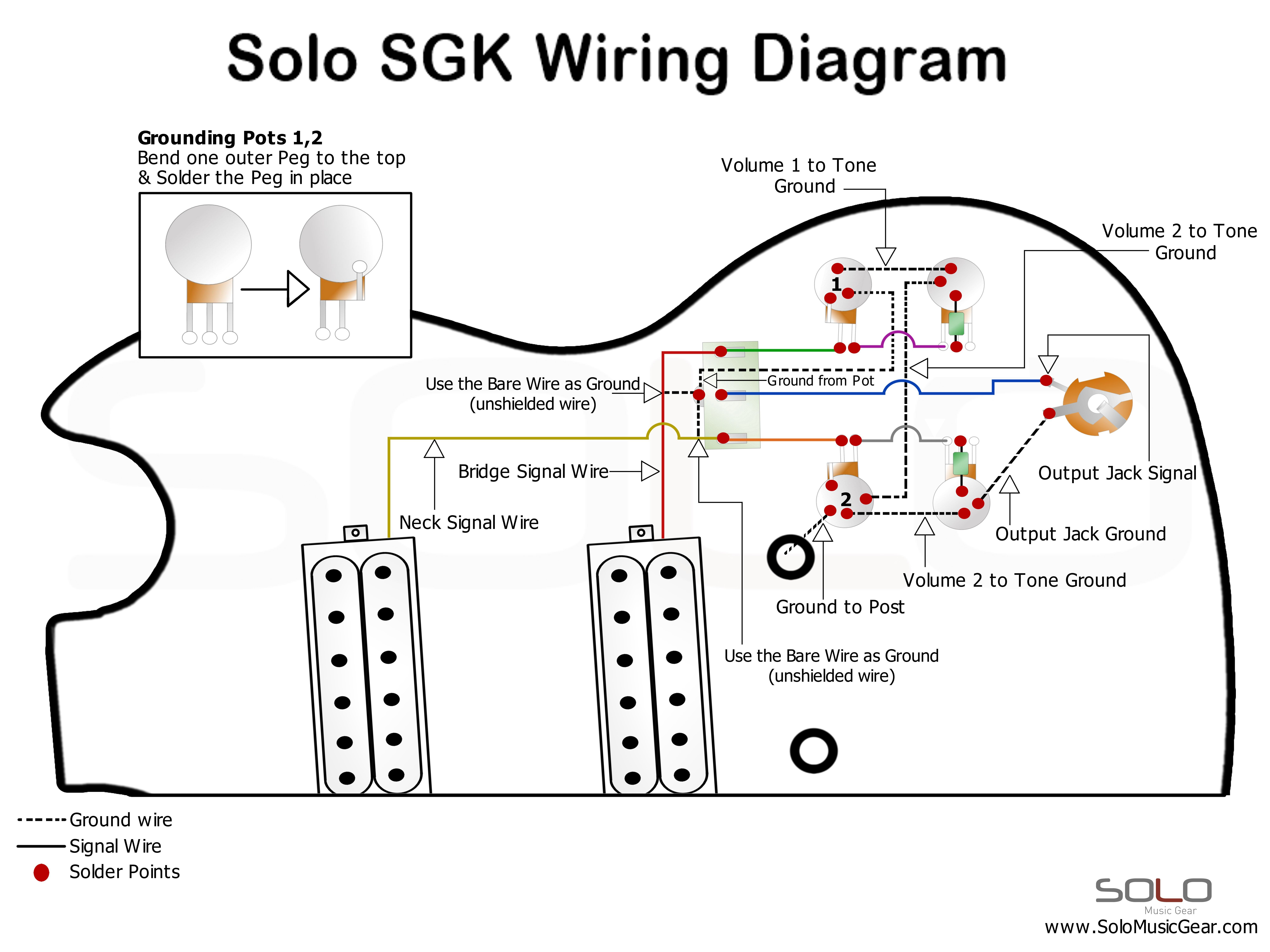 Pinsolo Music On Wiring Diagrams | Wire, Diagram - Sg Wiring Diagram