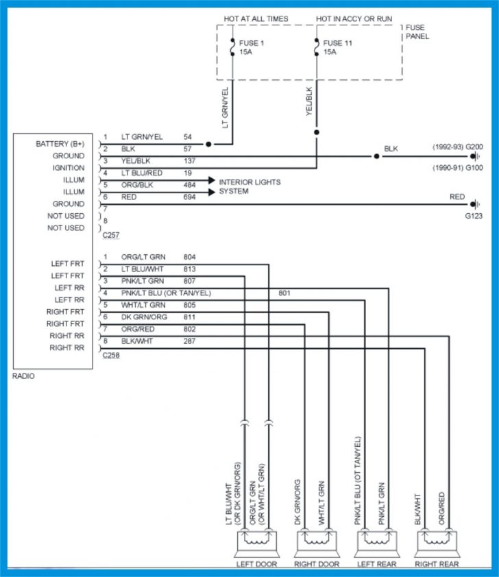 Free Wiring Diagram For Pioneer Car Stereo