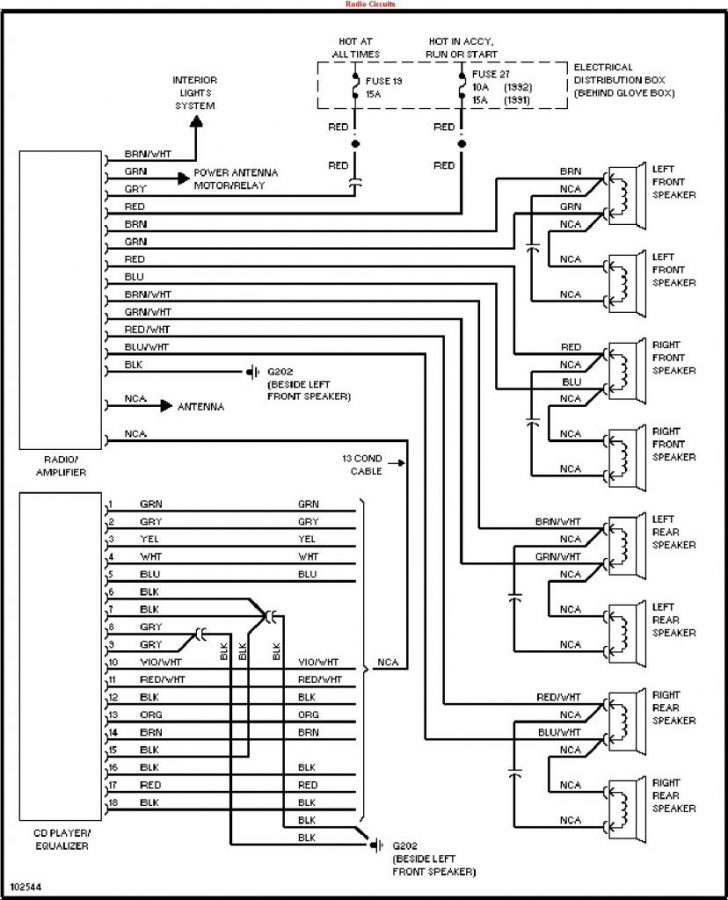 Diagram Pioneer Wiring Harness Color Code