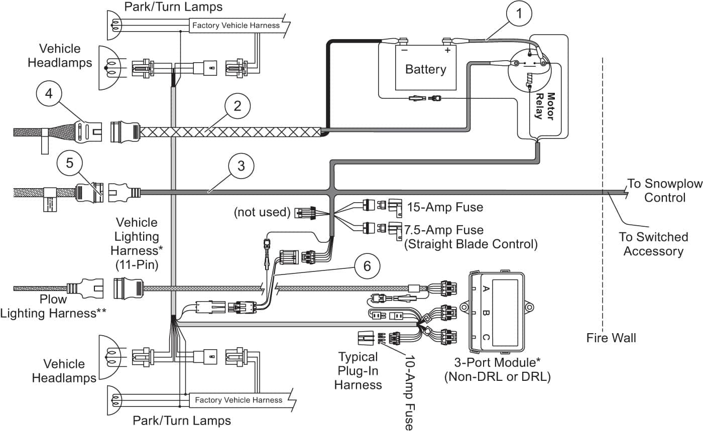 Printable Western® Plow &amp;amp; Spreader Specs | Western Products - Western Plows Wiring Diagram