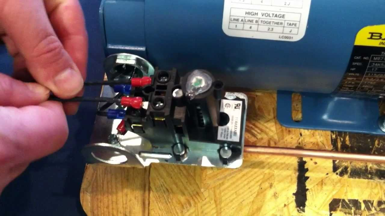 Proper Installation Wiring Procedure: Wiring To The Air Compressor&amp;#039;s - Air Compressor Wiring Diagram 230V 1 Phase