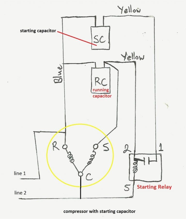 Wiring Diagram Of Ptc Relay