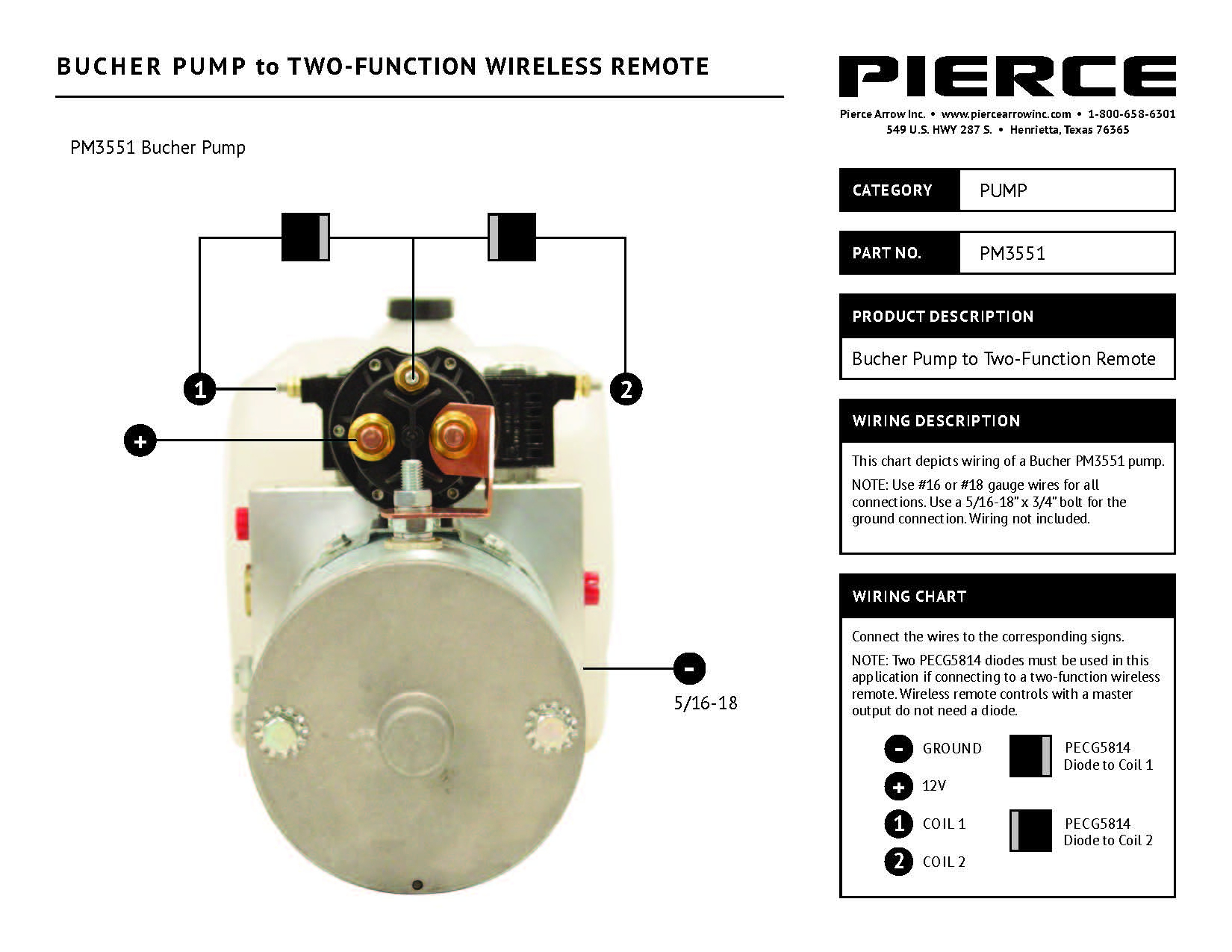 Pump Wiring Diagrams - 12 Volt Hydraulic Pump Wiring Diagram