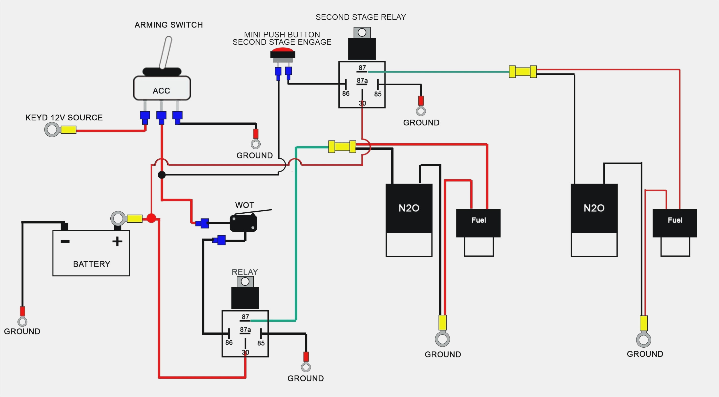 Start Stop Push Button Wiring Diagram - Cadician's Blog