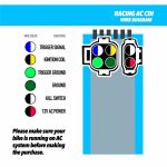 Racing Ignition Coil＋6 Pin Cdi Box＋Air Filter Kit For Gy6 50 150Cc   6 Pin Cdi Box Wiring Diagram
