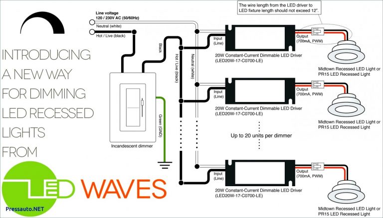 Recessed Can Light Wiring Diagram | Manual E-Books - Recessed Lighting ...