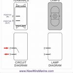 Red Horn Rocker Switch | Carling Contura Ii | Illuminated | Accessory   Switch Wiring Diagram